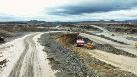 open pit mining operations