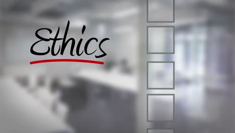 Businessman-ticking-ethics-checklist