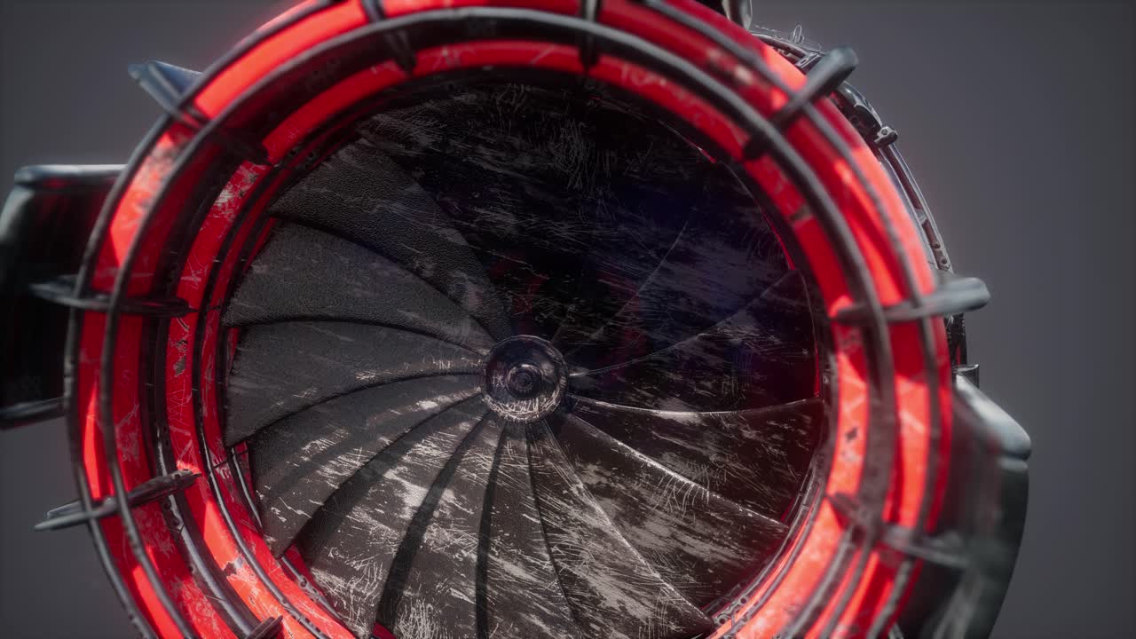 회전 제트 엔진 터빈