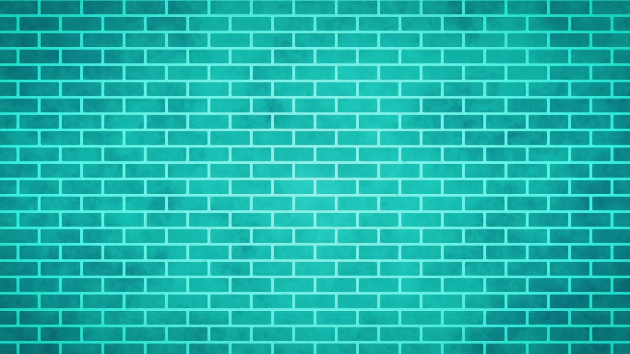 la pared de ladrillo.