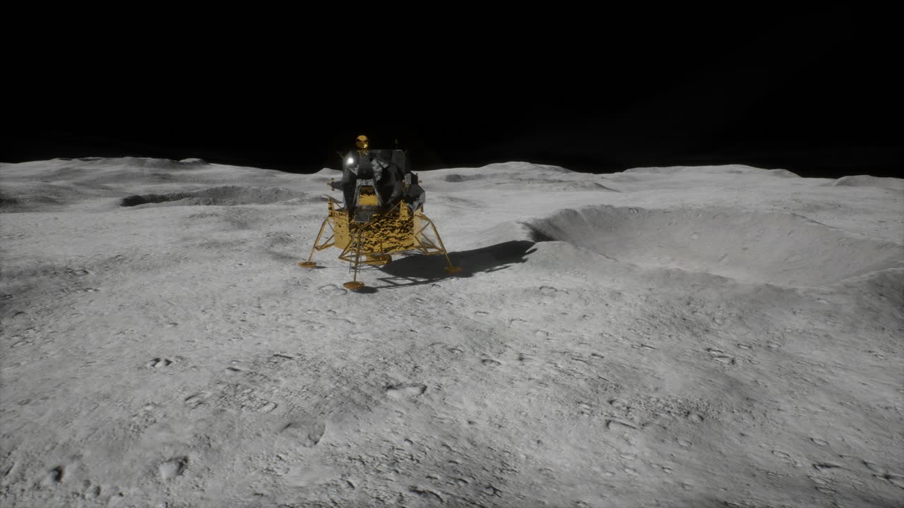 lunar landing mission on the Moon