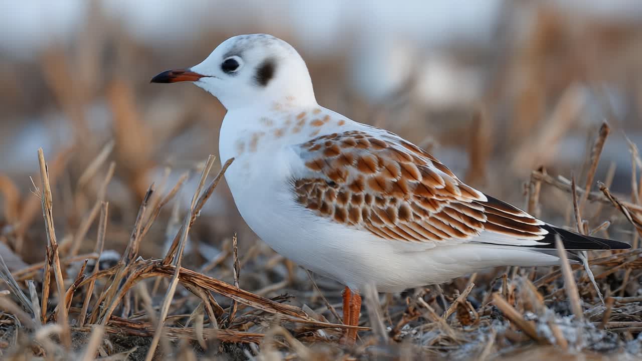 Un magnifique gros plan d'un oiseau charmant présentant son plumage unique et ses habitats dans un environnement naturel, capturé en deux images époustouflantes.