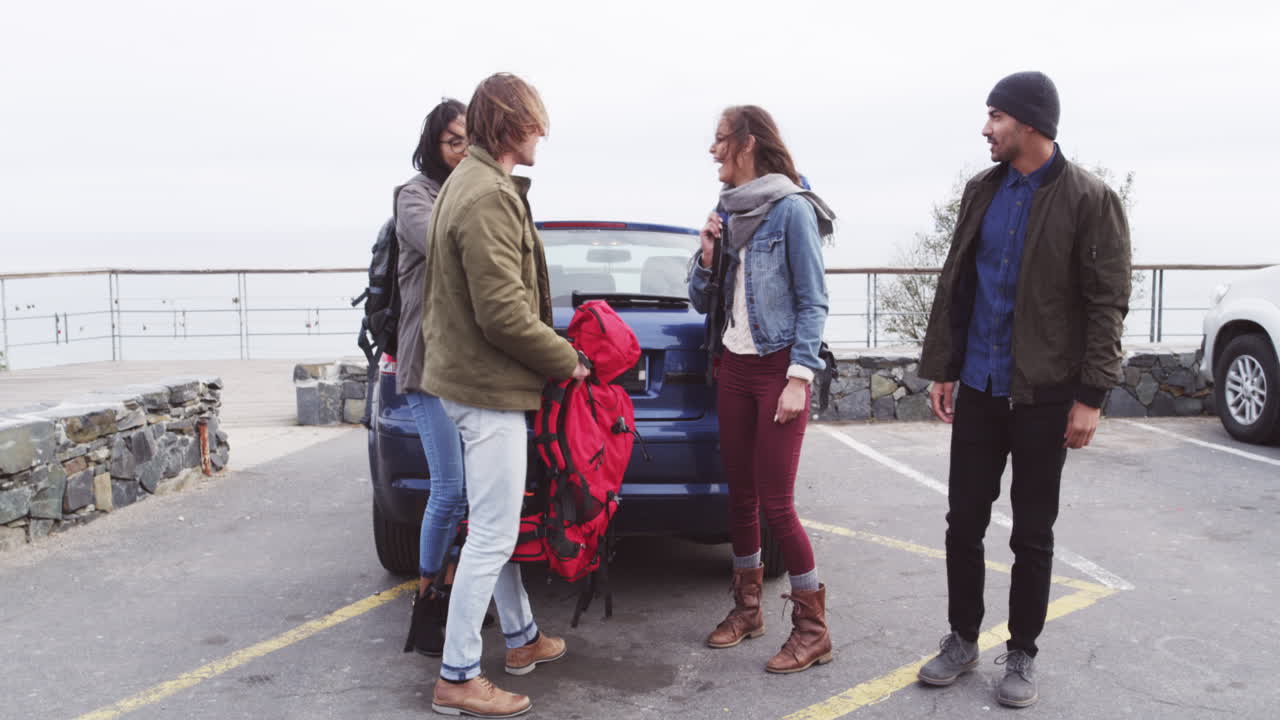 We've got all our bags, ready to go