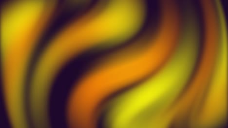 animación de formas abstractas. un fondo de imaginación y creatividad. seguir moviéndose de izquierda a derecha. el color es naranja y amarillo.