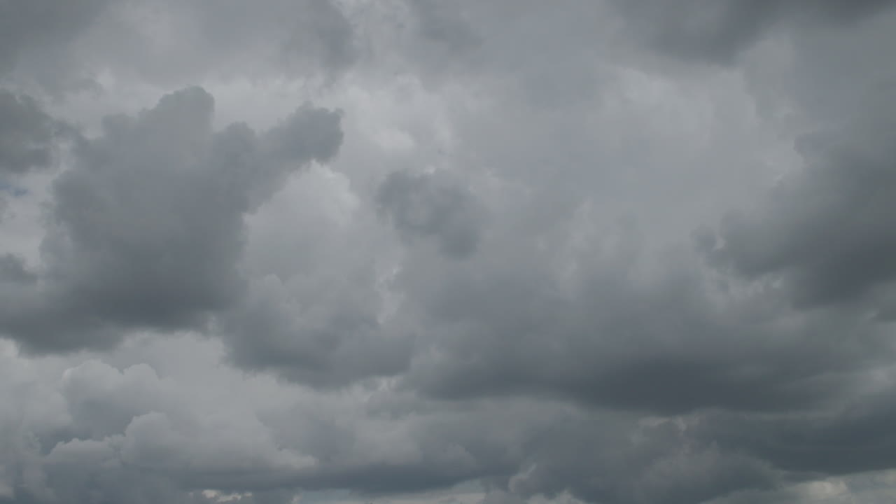Overcast day cloudy sky timelapse