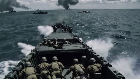 world war ii naval assault