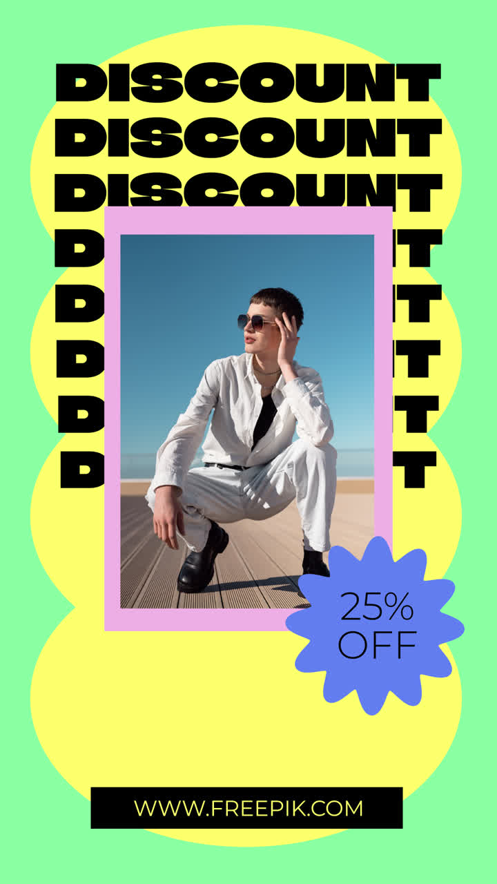 Fashion Discount Promotion Social Media Story