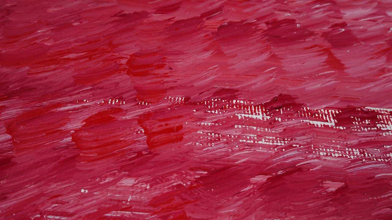 ガッシュで描かれた抽象画