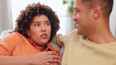 Love,-talk-and-couple-on-a-couch