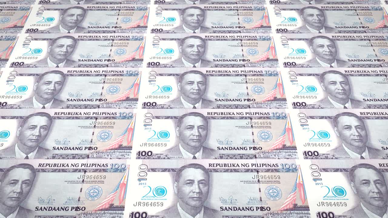 필리핀의 100 페소 지폐, 현금, 루프