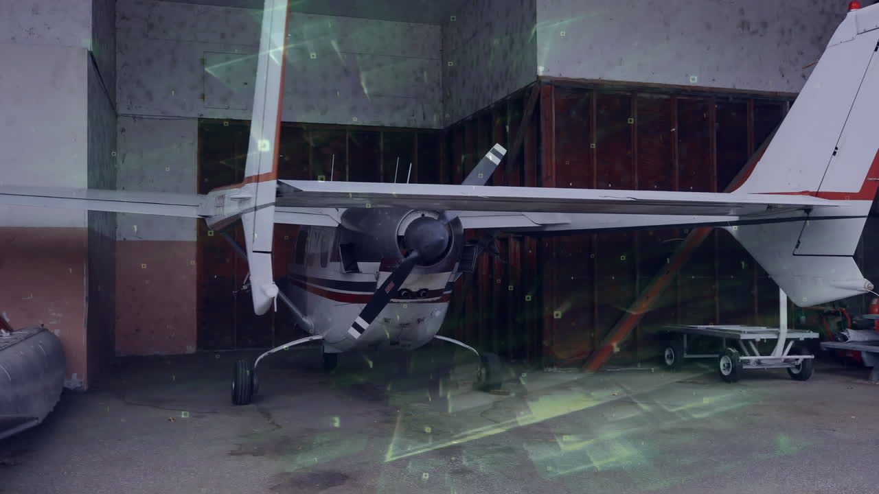 평면 위의 데이터 처리의 애니메이션