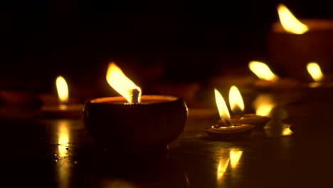 candles flame in religion ceremony