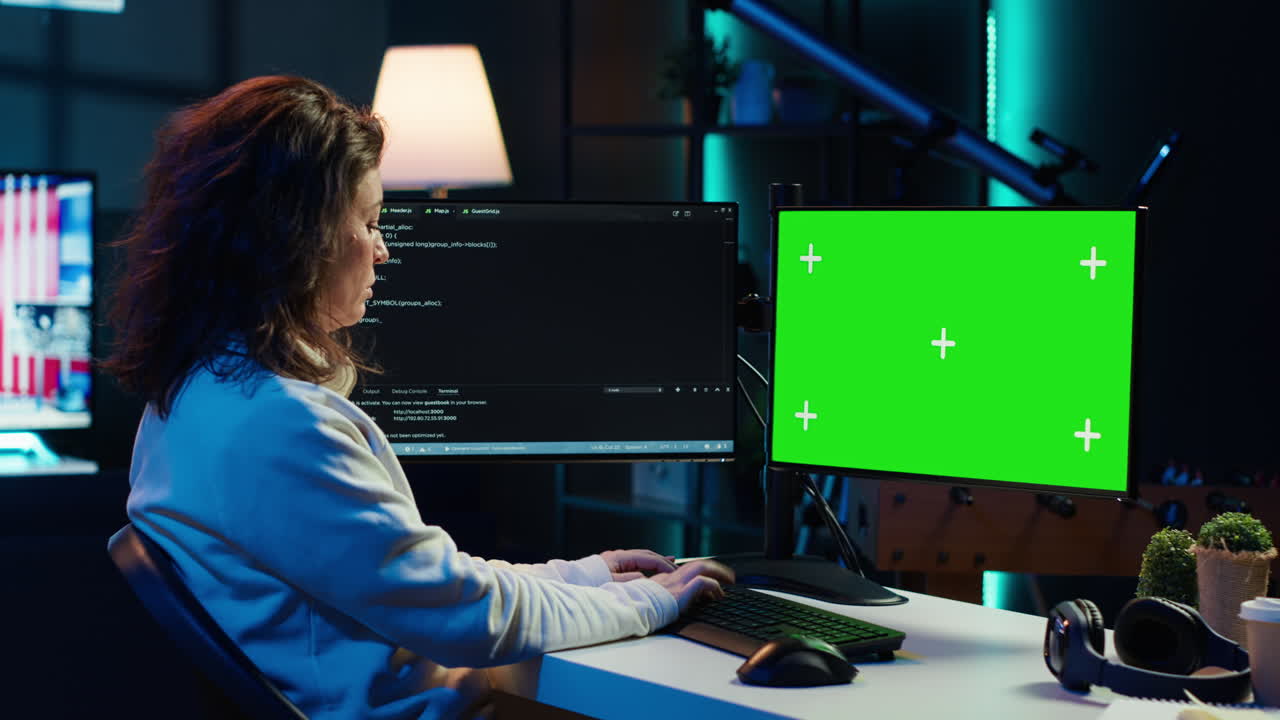 es un experto en apartamentos que trabaja en una maqueta de pc de escritorio.