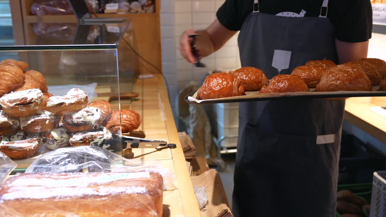 Fresh Pastries at the Bakery