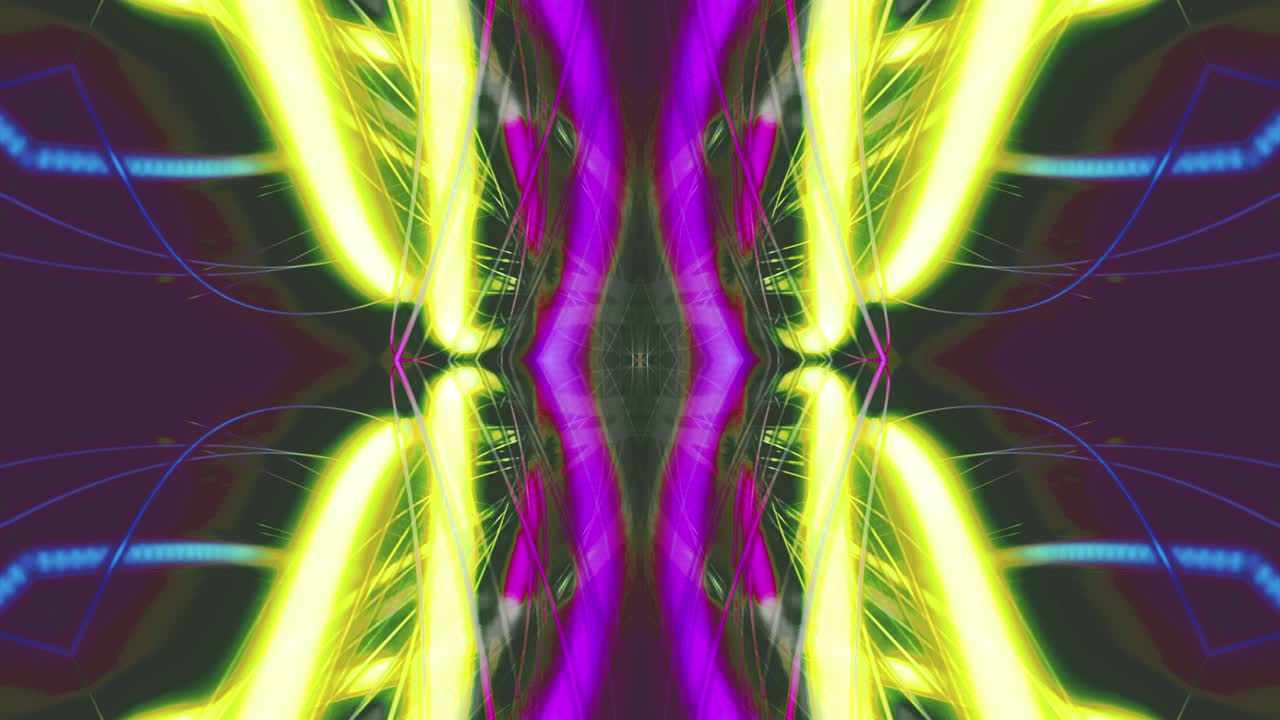 líneas geométricas vj bucle de movimiento