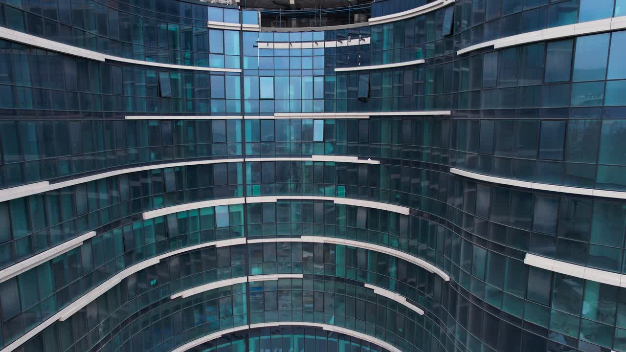 유리 건물 건설