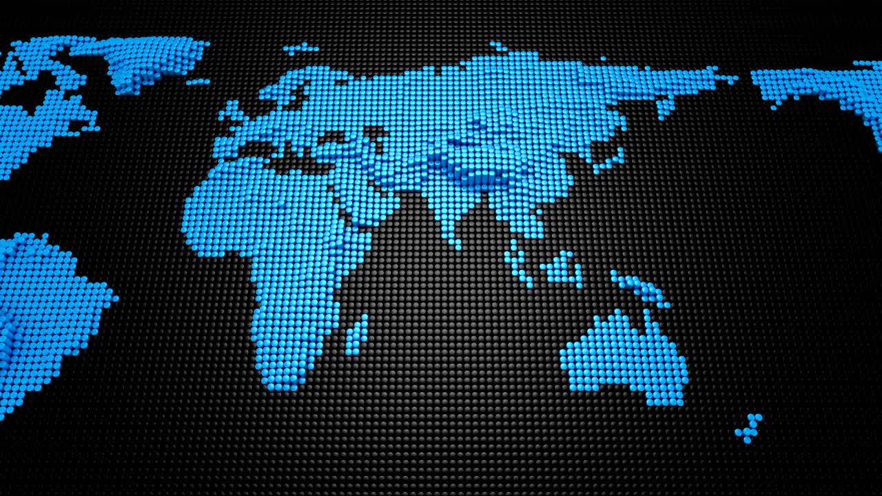 los cilindros formaron un mapa de relieve de la tierra