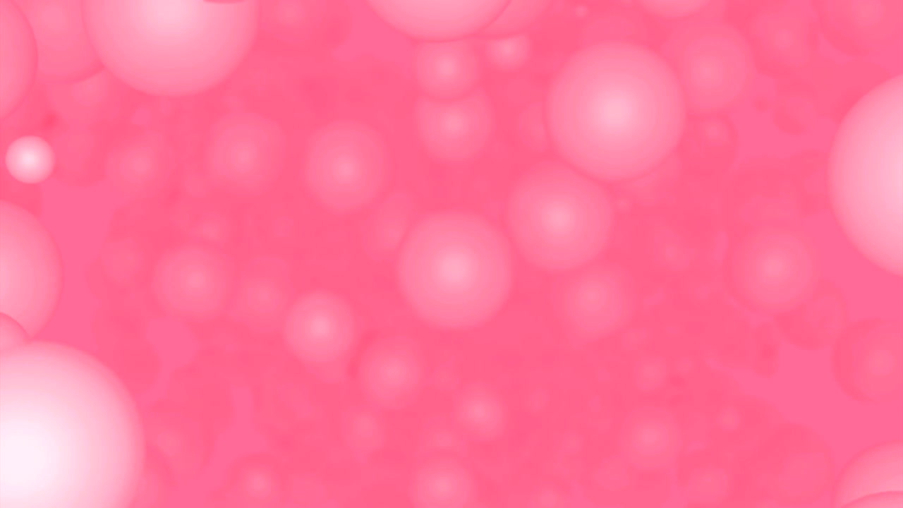 Abstract Pink Bubbles