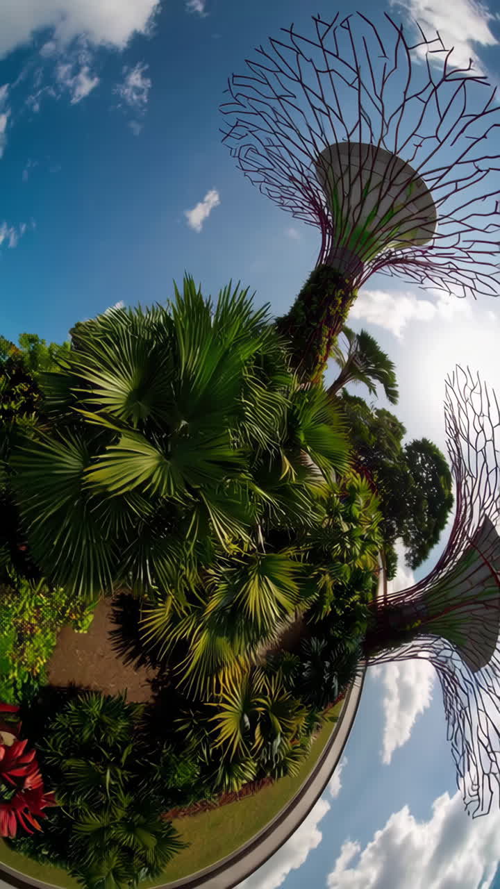 Superalberi nei Gardens by the Bay, Singapore