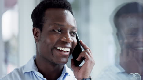 Happy,-business-deal-or-black-man-on-a-phone-call