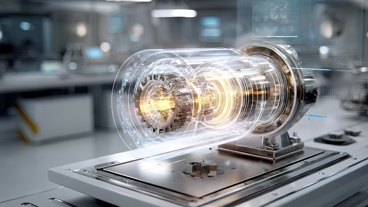 Advanced engineering of a transparent motor assembly in a lab