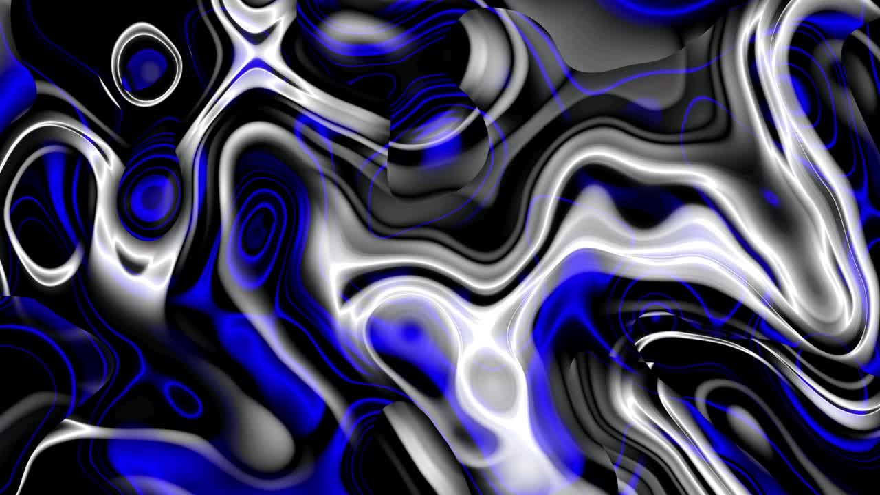 blanco y azul colorido remolino suave fondo ondulado 2.mp4