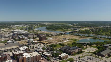 Innenstadt-Von-Omaha,-Skyline-Von-Nebraska