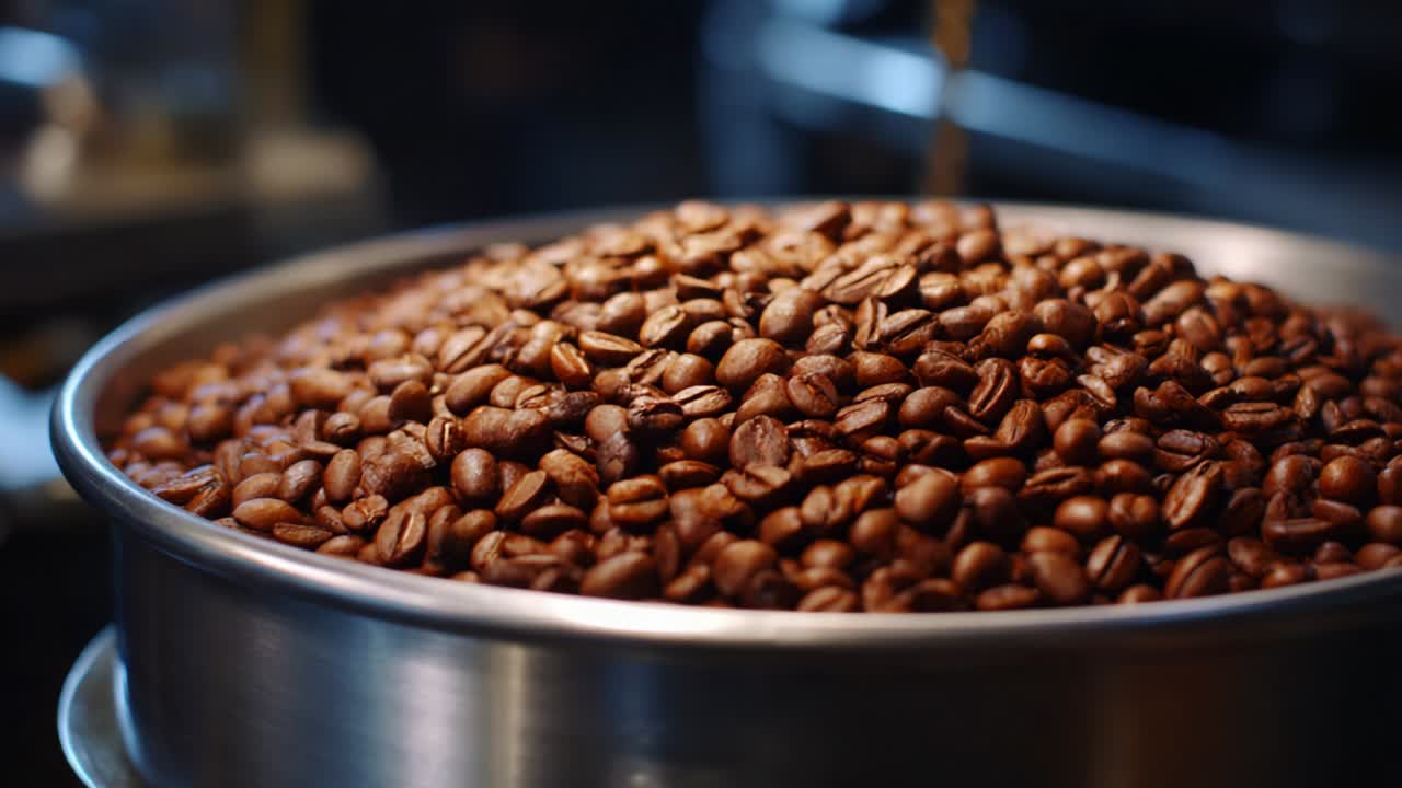 granos de café tostados