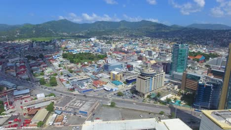 Wrightson-Road-Port-of-Spain,-Trinidad-and-Tobago