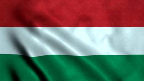 4k seamless loopable flag of hungary