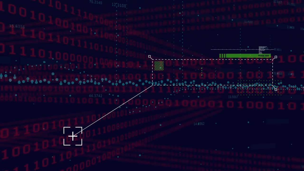 Unique loop video with computer coding and digital interface
