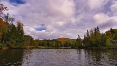 timelapse at lac saguay quebec