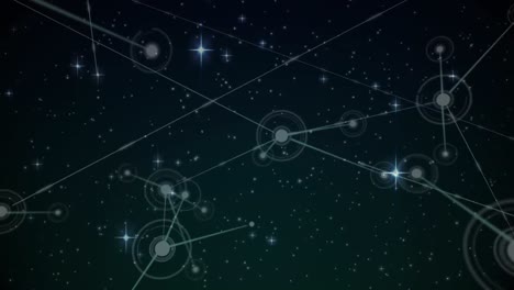 Animation-of-stars-over-network-of-connections