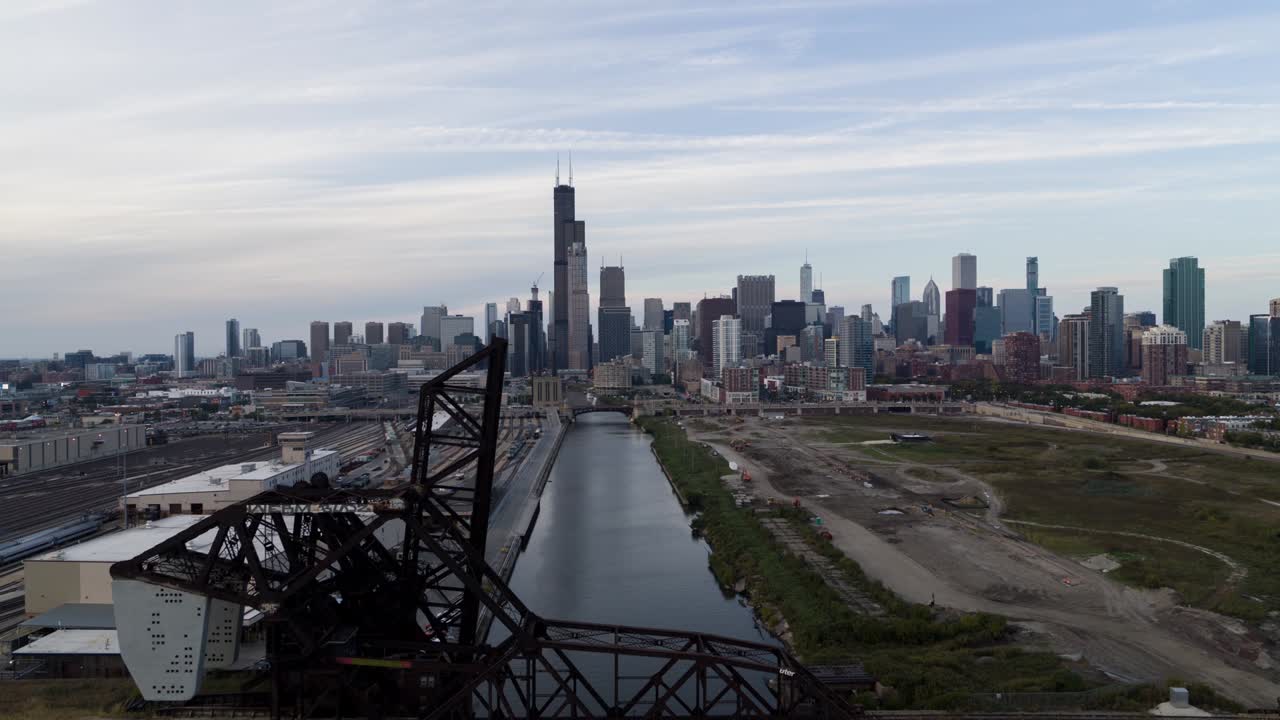Sorvolo di Chicago Loop Sud