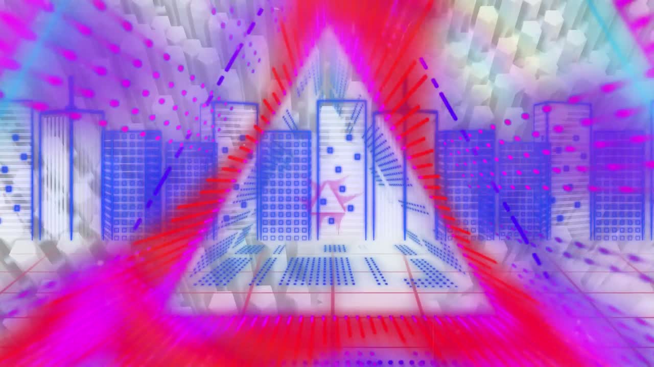 animación de las estadísticas y el procesamiento de datos financieros en la red