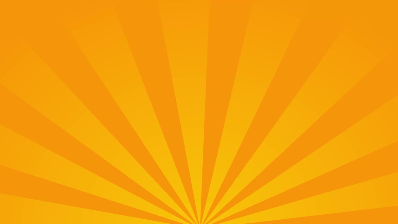 Orange Sunburst Background