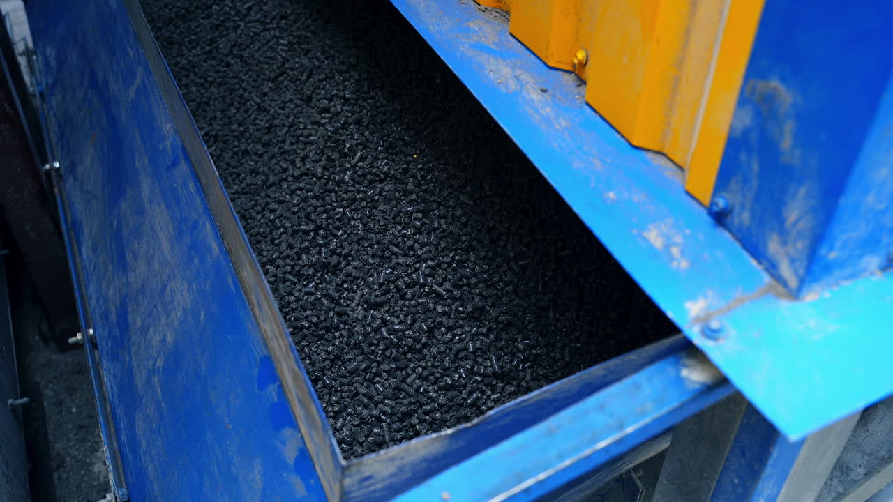 Huge metal agricultural architecture. Big industial elevator construction.