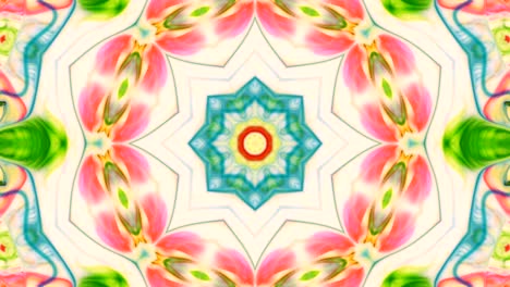 abstract colorful kaleidoscope background movement