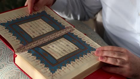Reading Quran In Mosque 3