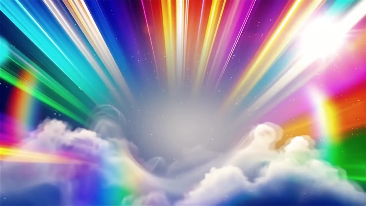 Sfondo di Adorazione Cristiana con Luce Celeste