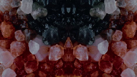patrón de cristal abstracto