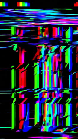 abstract digital art with noise and distortion