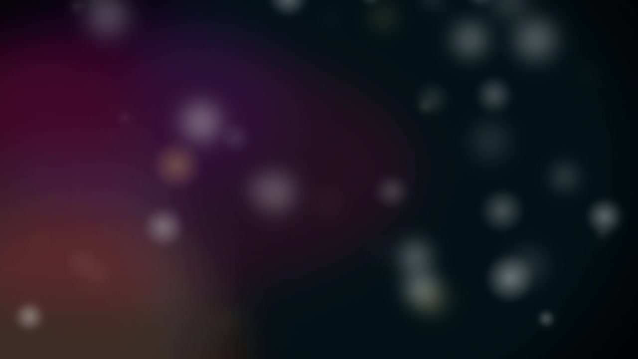 Abstract Background with Floating Soft Bokeh Light Particles