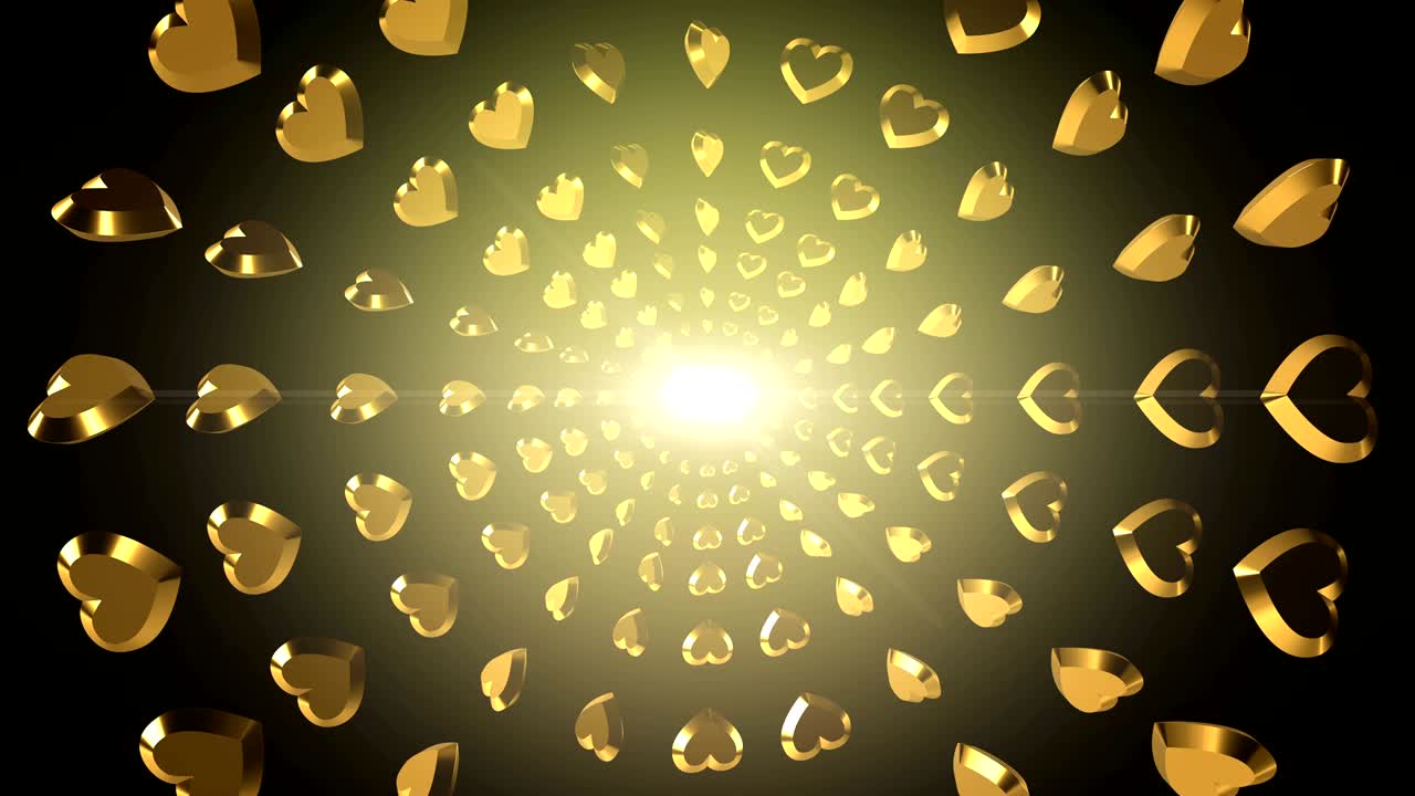 골든 리드 디자인 루프 배경