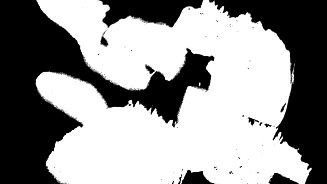 Transizione di rivelazione dinamica con inchiostro bianco che si diffonde