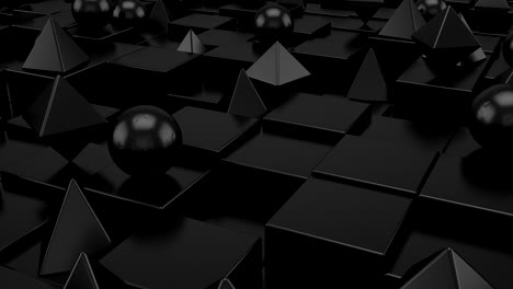 background of geometric shapes
