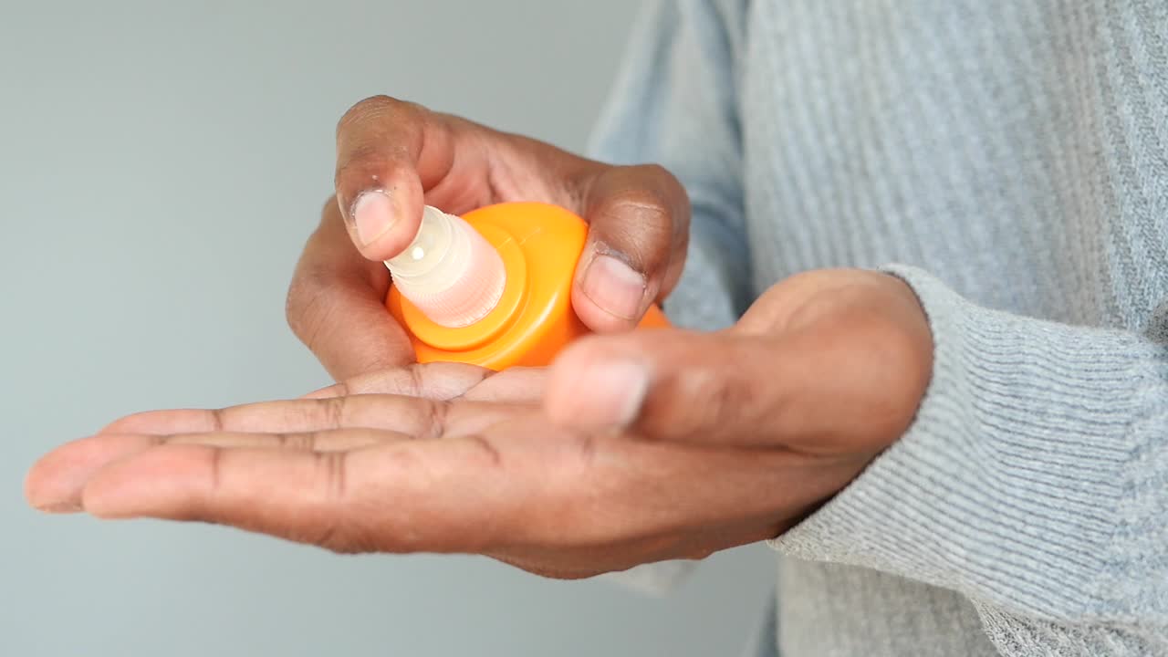 Applying Sunscreen