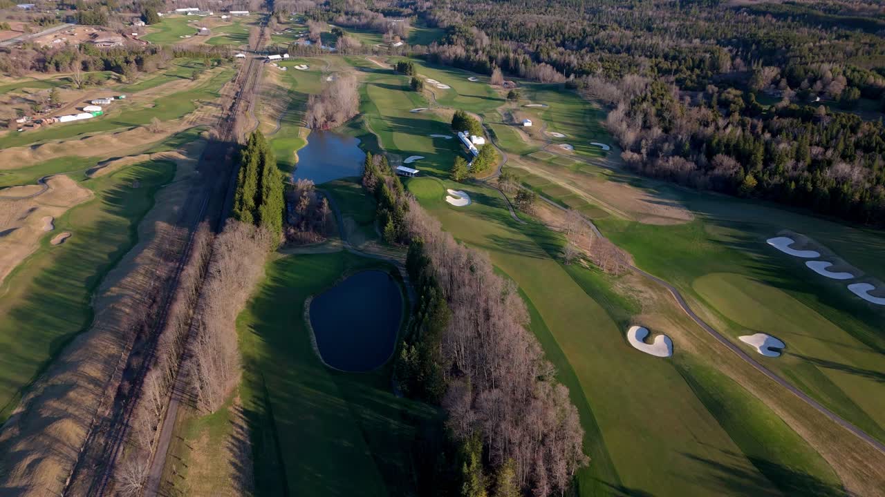 TPC Toronto at Osprey Valley - Premier GolfCourse On Caledon's Hills In Ontario, Canada. - aerial shot