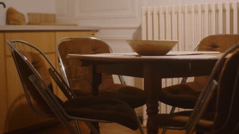 dining table interior inside a cozy home