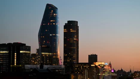 one blackfriars, london eye, wework and sea containers, london, united kingdom